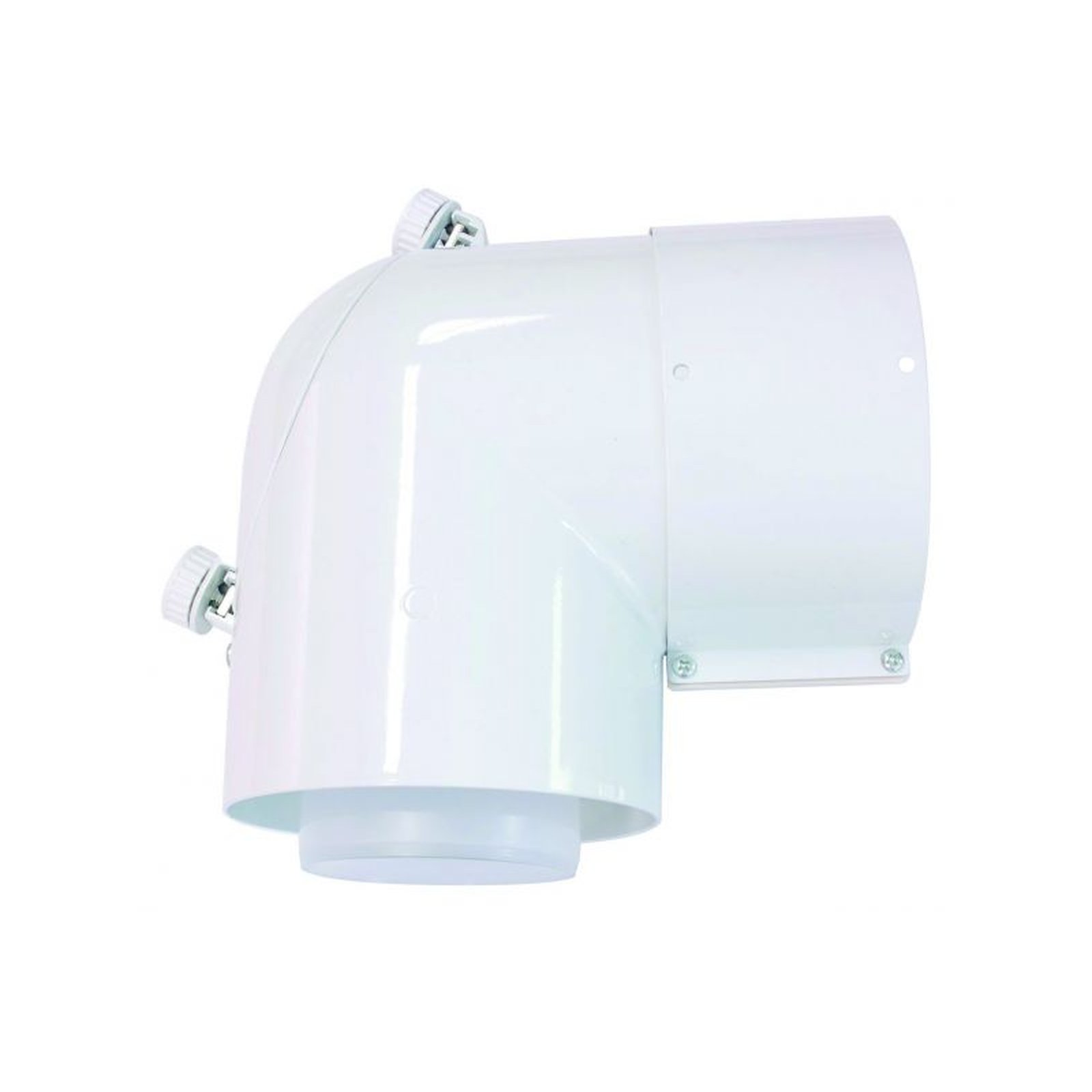 Vaillant Bogen 87 Grad Reinigungsöffnung konzentrisch 80 125 mm PP 303217