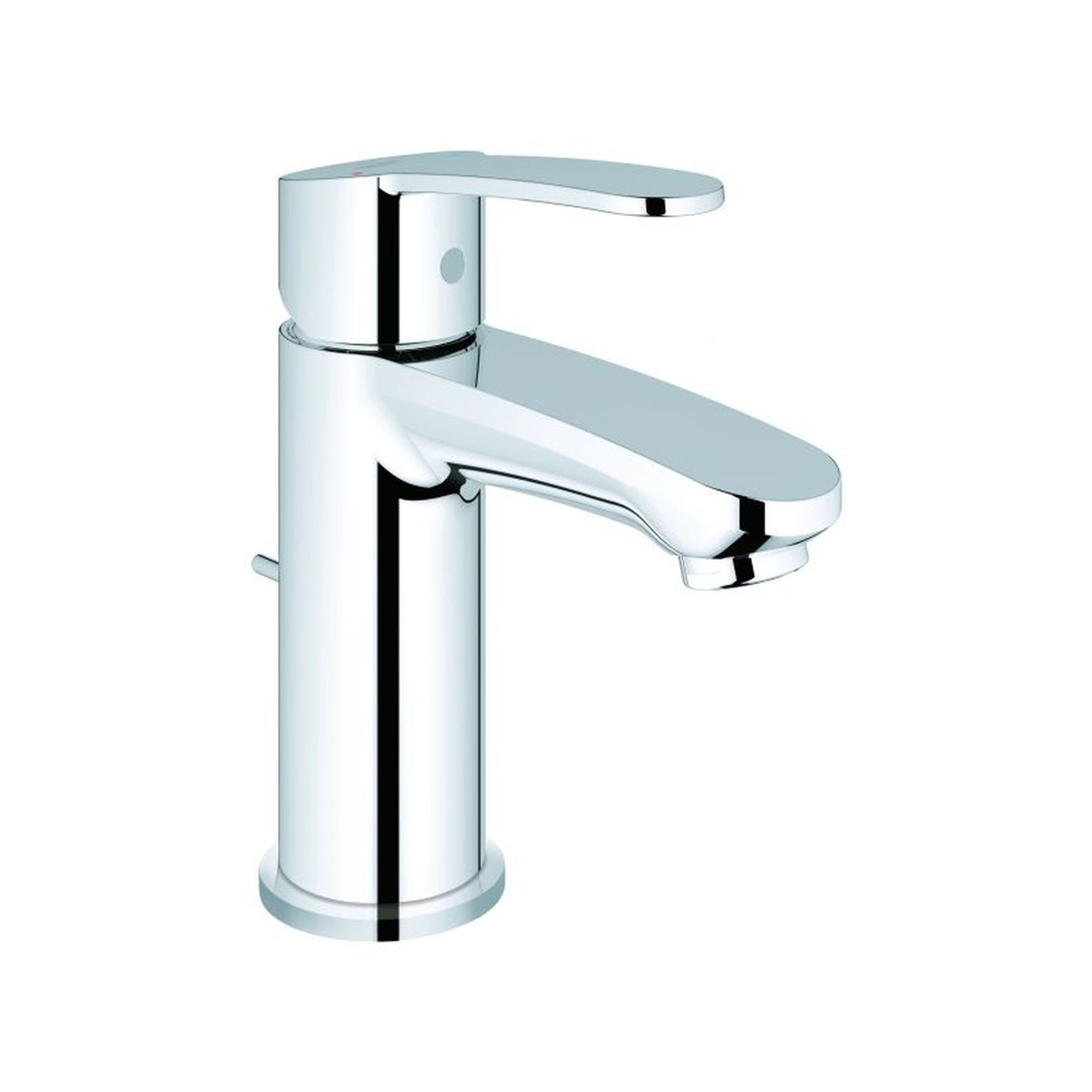 Grohe Waschtischarmatur Eurostyle Cosmopolitan Einhebelmischer Chrom Zugstangen-Ablaufgarnitur S-Size 23037002