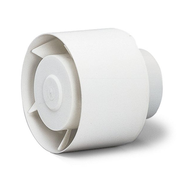 HELIOS Rohrventilator HRV 100 DN 100 Be- oder Entlüftung Hybridlüftung 60005