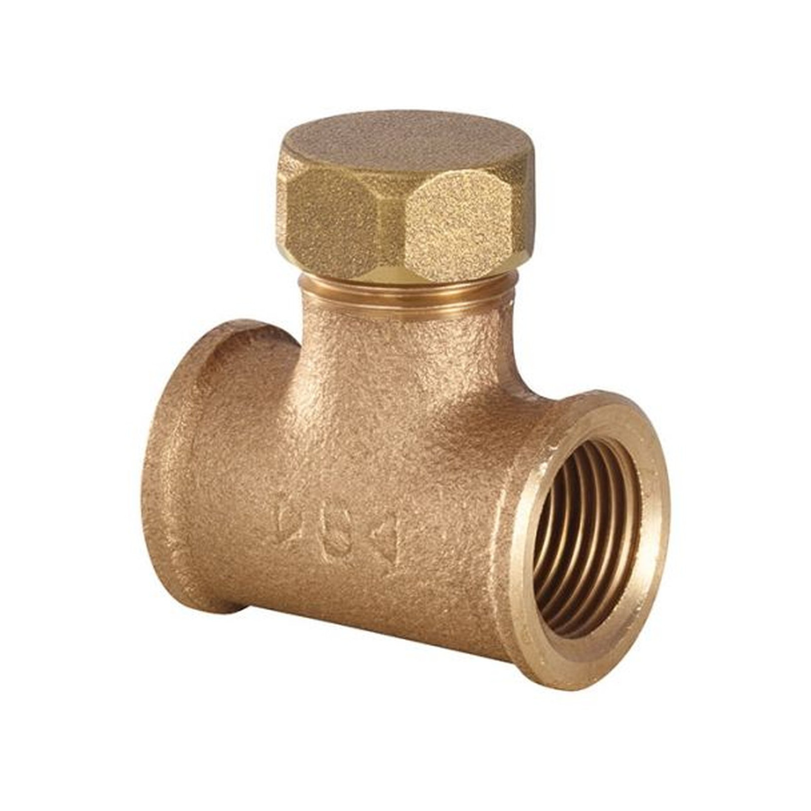 IBP Reguliermuffe Serie3000 3599 Rotguss Rp 1-2 Innengewinde DVGW 3599 004000000