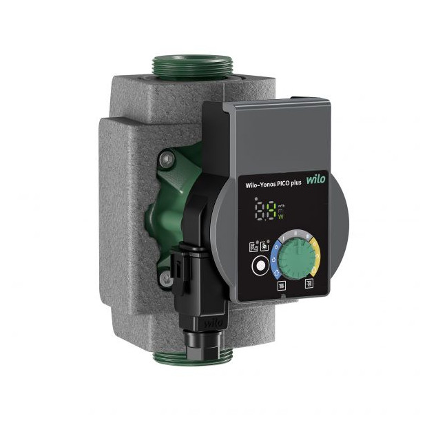 Wilo Heizungspumpe Yonos PICO plus 15/1-6 G1 30W Hocheffizienzpumpe LED Anzeige 4215501