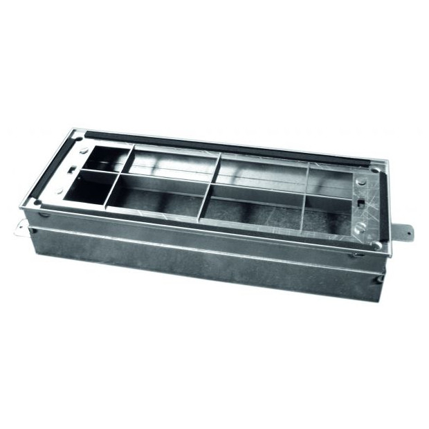 Zehnder Teleskoprahmen ComfoCase CLD breit Bodeneinbau verzinkter Stahl H60-95mm 988320370