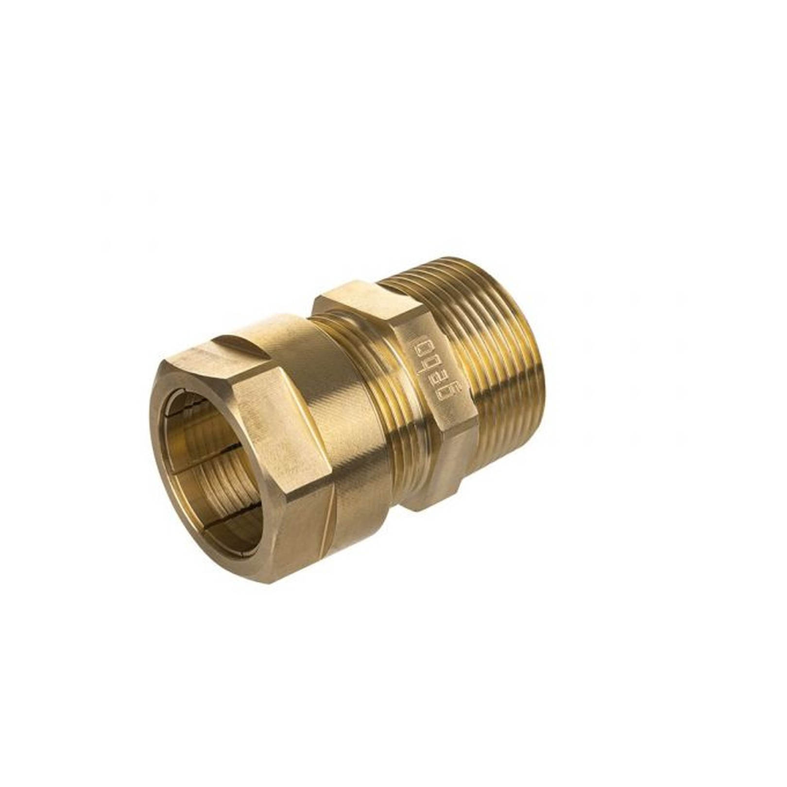 Gebo Messingklemmverbinder MSVR 16mmx1/2 AG Reduzierung Heizungs Trinkwasser 14.320.00.16KIT