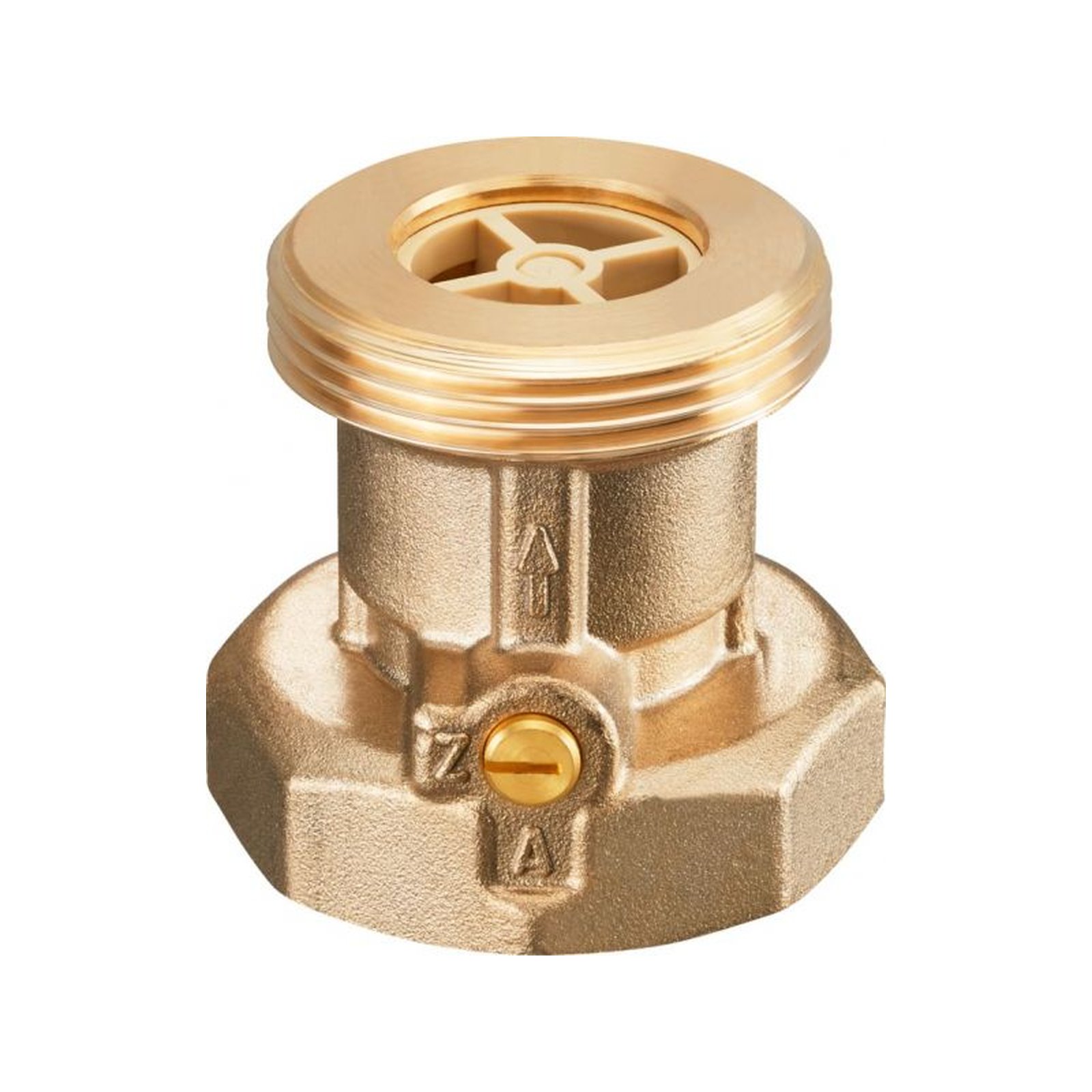 Oventrop Sperrventil SVE DN25 G1 1/2 AG IG PN10 Messing 1070008