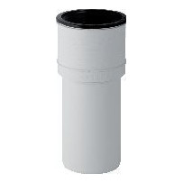 Geberit Anschlussstutzen Silent-PP DN 100 d110 schallgedaemmt Schutzdeckel Manschette 390592111