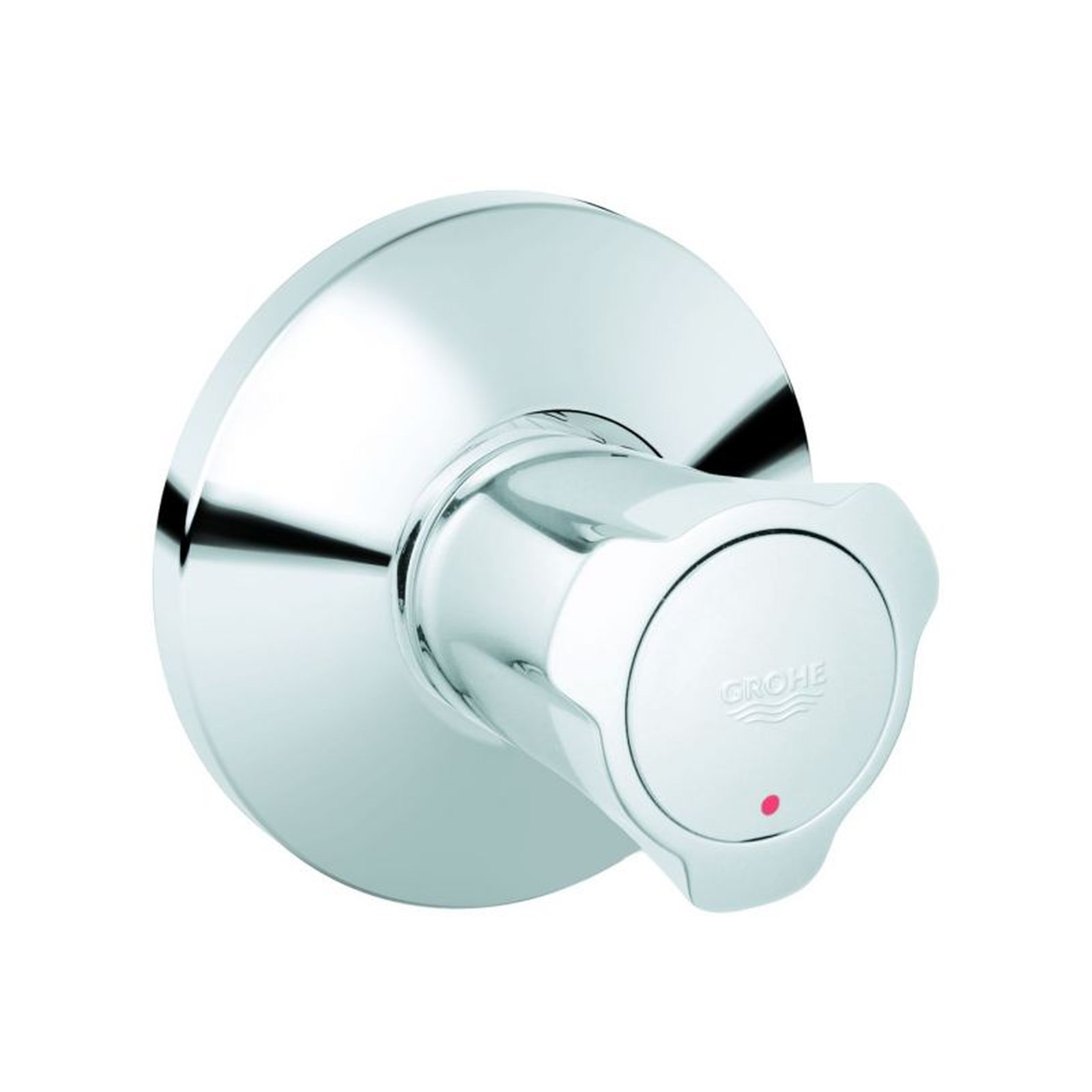 GROHE UP-Ventil Oberbau Costa 19807 1 Einbautiefe 20-200 mm Markierung rot chrom 19807001