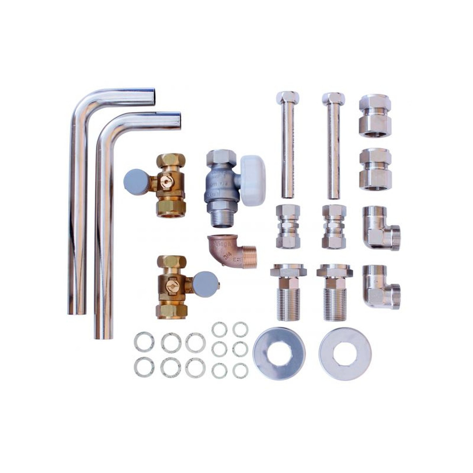 Vaillant Installationsset VC Austausch Altinstallation Aufputz Unterputz Wartungshähne Gashahn 0020201902