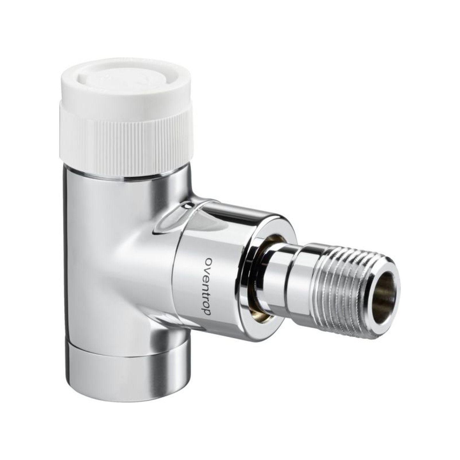 Oventrop Thermostatventil E Eckventil DN15 1/2 Zoll Chrom M30x1.5 Voreinstellung 1163052