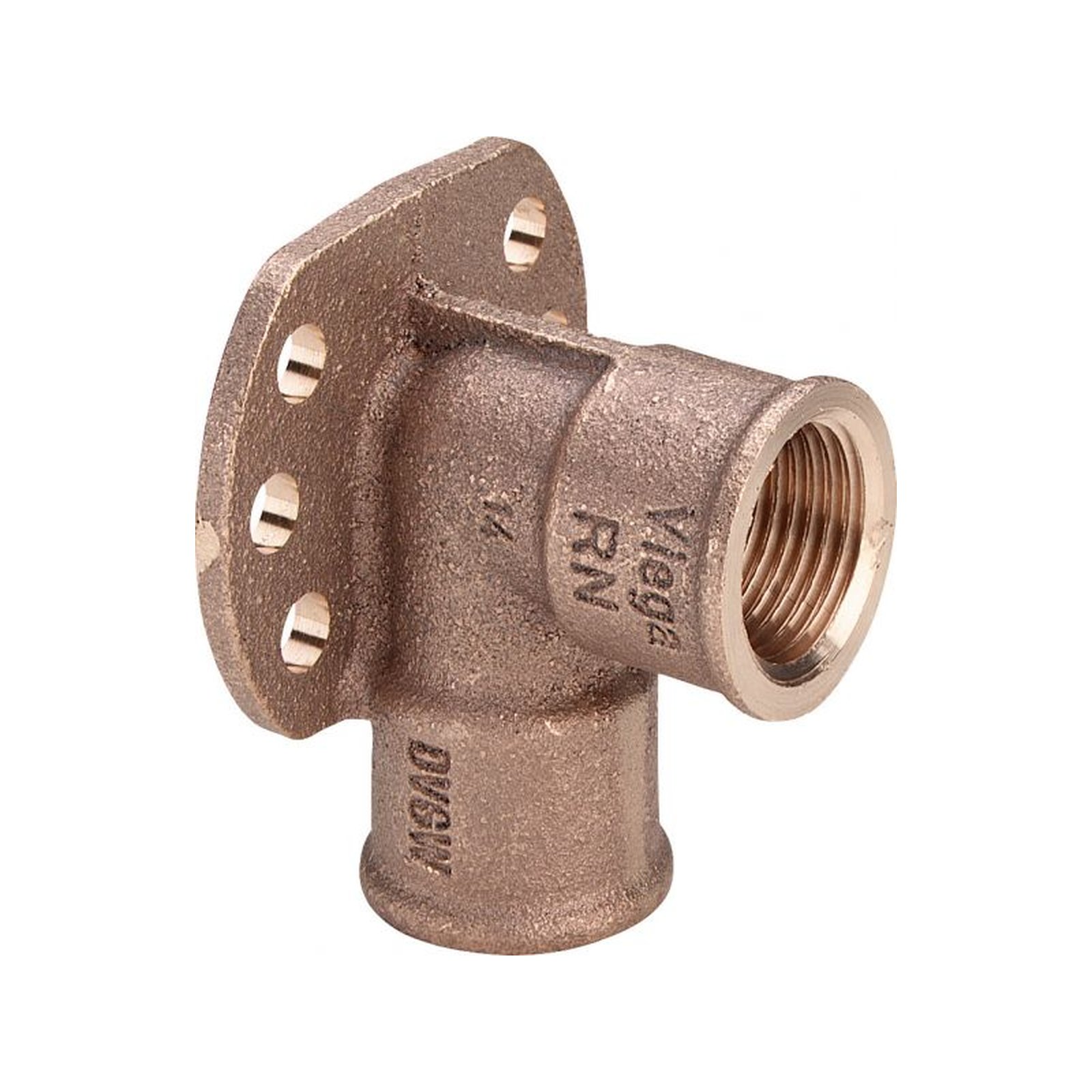 VIEGA Rotguss Wandscheibe 3471 1/2 Zoll IG DVGW DN15 UBA-Positivliste 259778