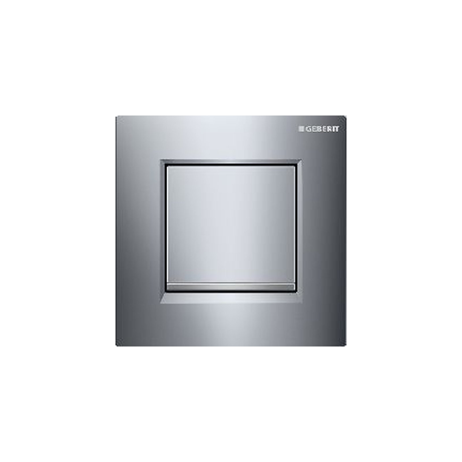 Geberit Urinalsteuerung Typ 30 pneumatisch Betätigungsplatte glanzchrom 116017KH1