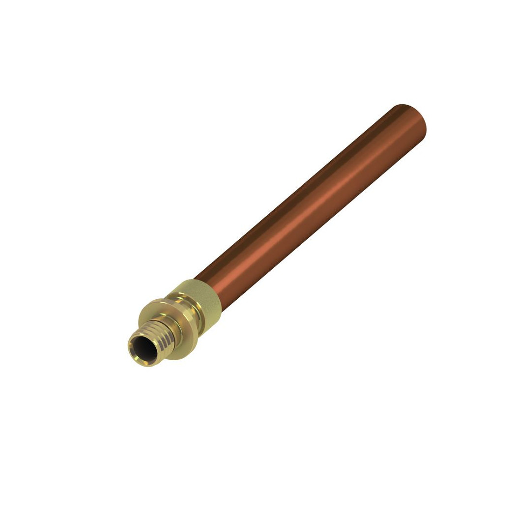 TECEflex Systemübergang Kupferrohr 16 auf 15 mm CU-Rohr 713816