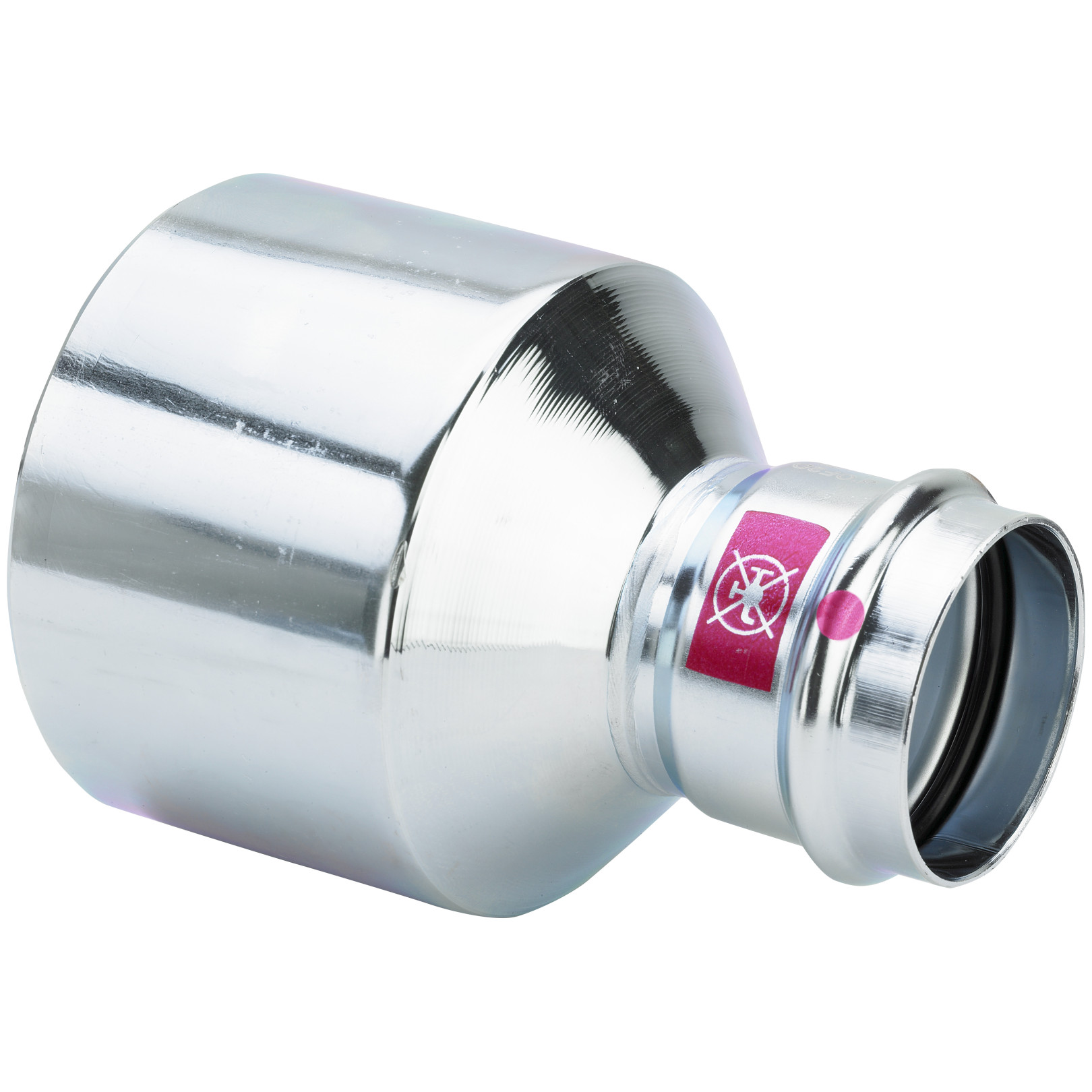 Viega ReduzierStück Prestabo 1115.1XL 108-64mm C-Stahl verzinkt EPDM 598174