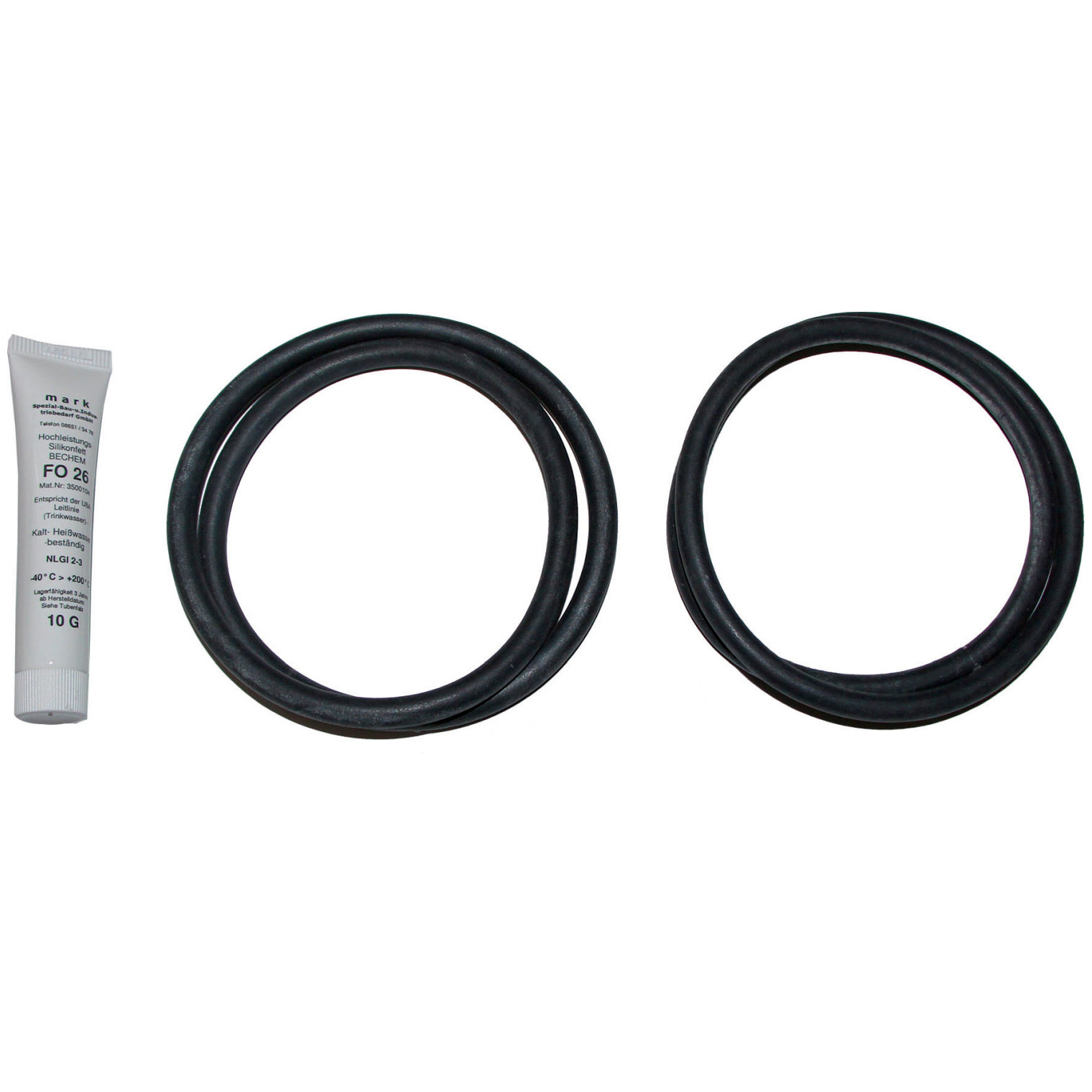 WOLF Dichtung Brennkammer CGB-11-24 Silikonfett 10 g 2 Dichtungen Ersatz 3903164 390316499