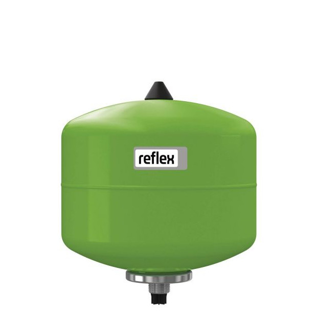 Reflex Ausdehnungsgefäß Trinkwasser Refix DD 12 l 10 bar grün Membran High-Flow 7308200