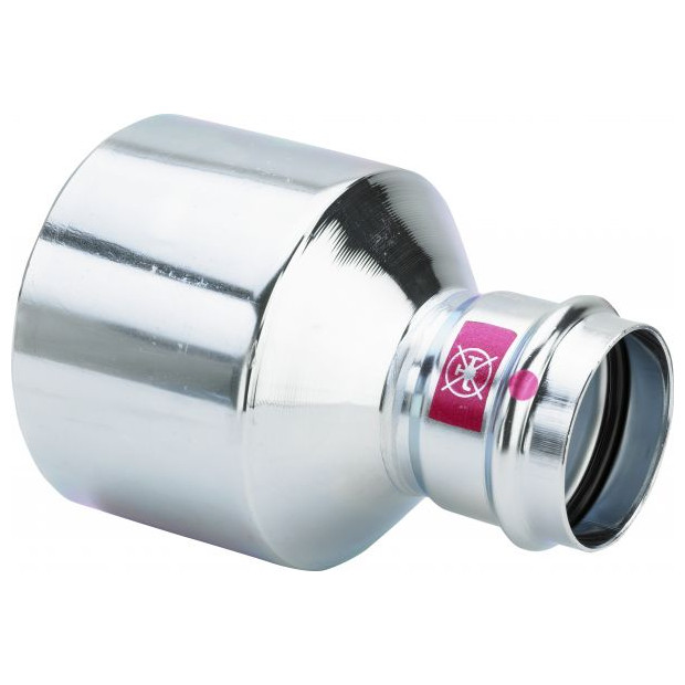 Viega ReduzierStück Prestabo 1115.1XL 108-64mm C-Stahl verzinkt EPDM 598174
