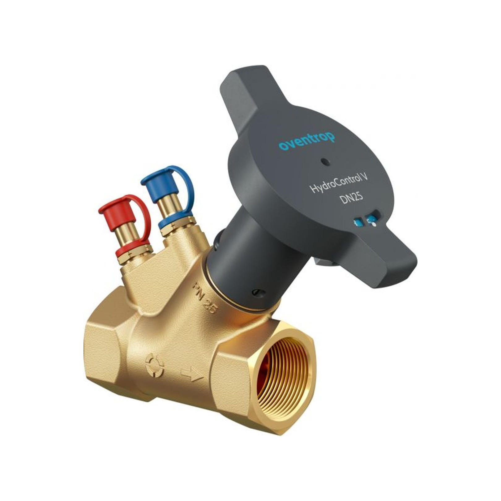 Oventrop Strangregulierventil HydroControl V PN25 DN32 Rp1 1-4 IG HydroPort EZB 1062410