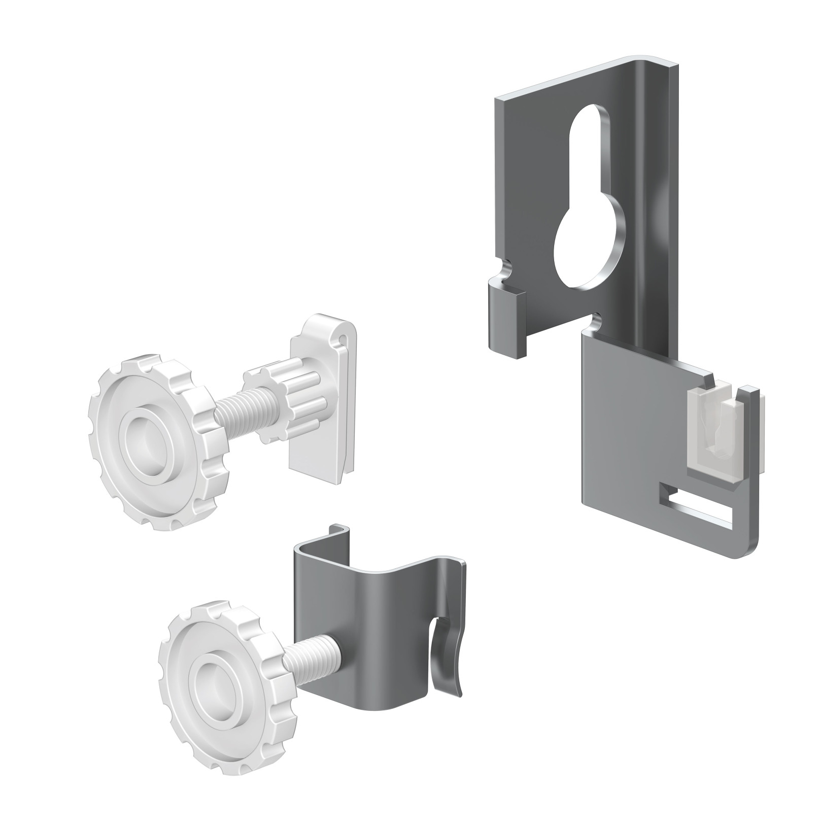 Wemefa Wandbefestigung HK Lasche Kunststoff Abstandhalter 10-3080-596