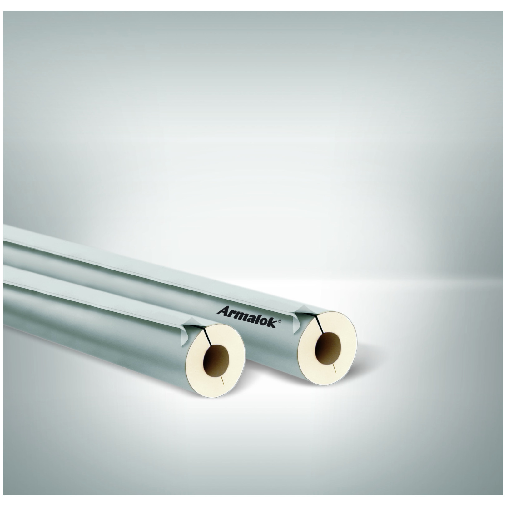 Armacell Rohrschale Armalok 100GEG AL-42X40-100 PVC Ummantelung 42mm 42,4mm selbstklebend 7612207157208