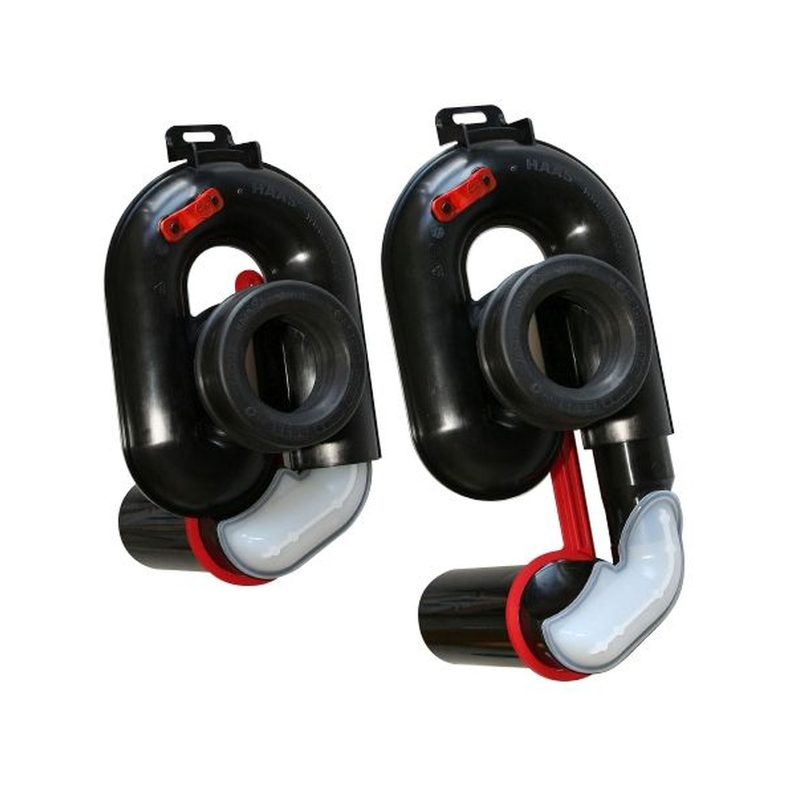 HAAS Urinalabsaugsiphon höhenverstellbar DN 50 waagerechter Ablauf strömungsoptimiert 6000