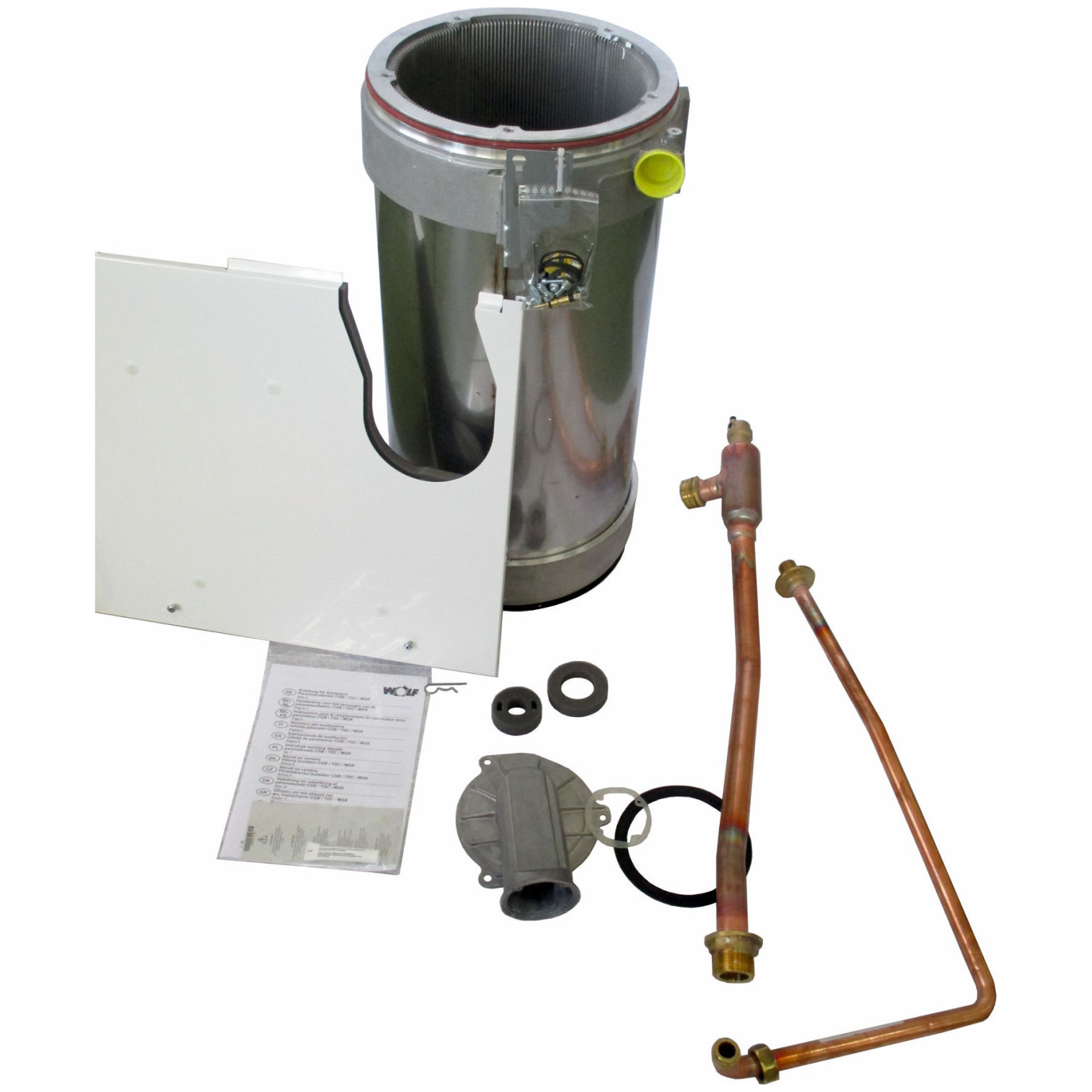 WOLF Brennkammer CGB 75/100 kW Ersatzteil Gasbrennwertgerät 8612017