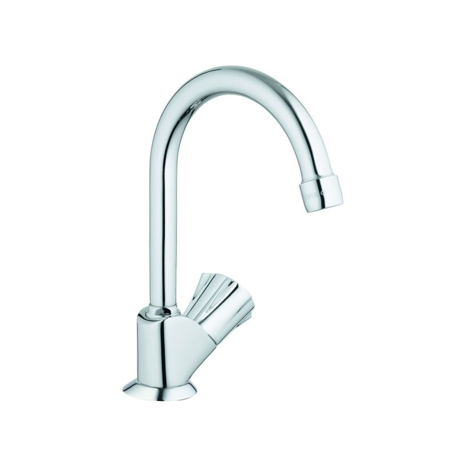 Grohe Standventil Costa DN15 schwenkbarer Rohrauslauf Chrom Metallgriff Longlife 20393001