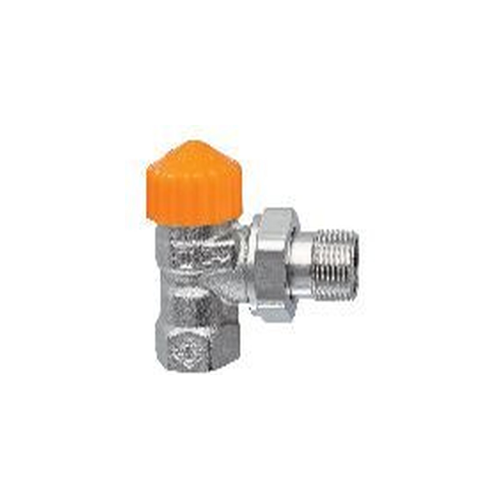 Th.Ventilunterteil HEIMEIER Eclipse 3931-02.000 Eck DN 15 vernickelt