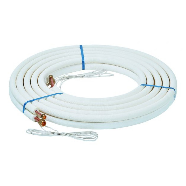 Vaillant Kältemittelleitung 2in1 eBUS 3-8 5-8 Zoll VWL 75-5 AS VWL 125-5 AS 5m UV Dämmung 0020250305