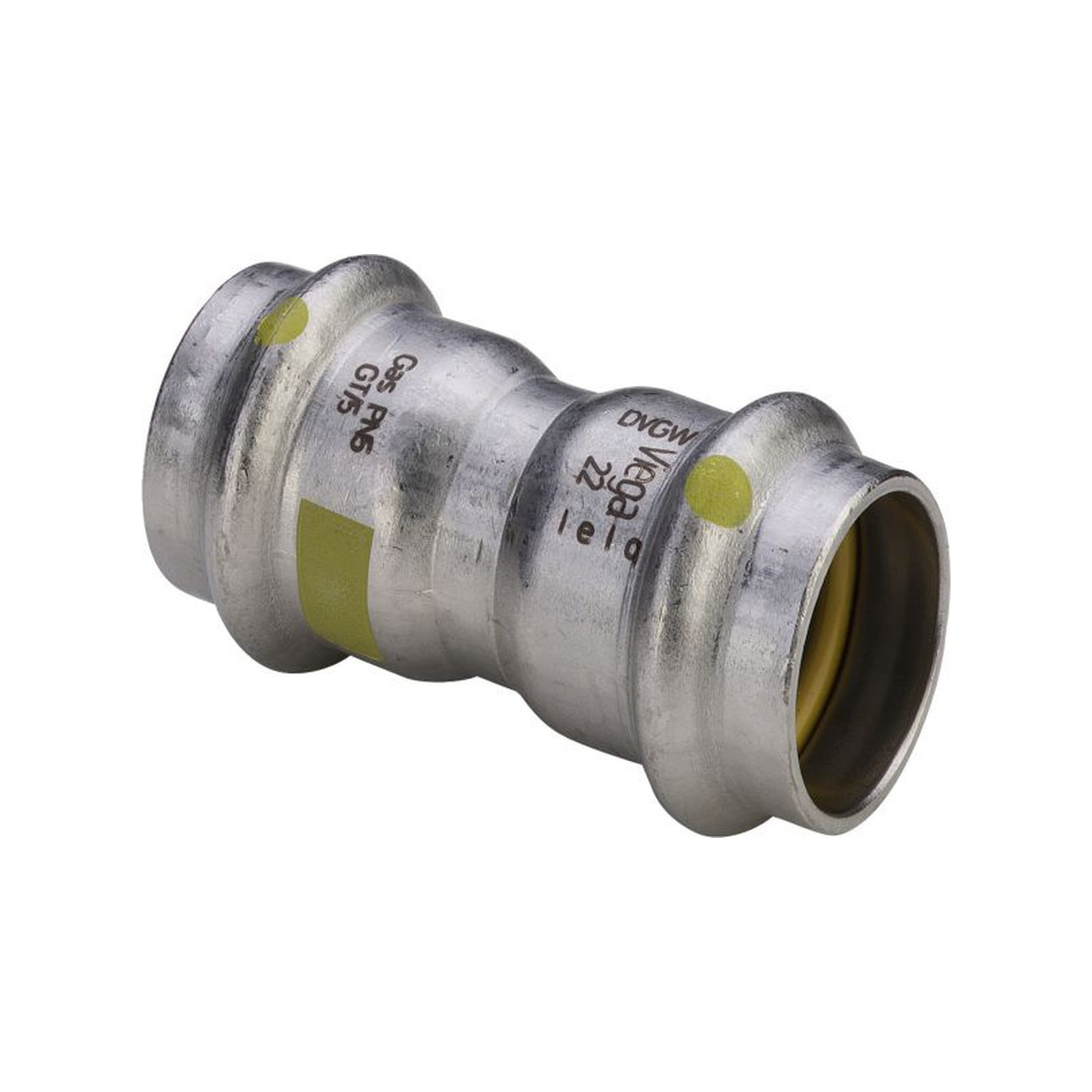 Viega Sanpress Inox G Muffe 0215 Edelstahl-Rostfrei SC-Contur 487027