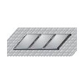 WOLF Aufdach-Montageset Aluplus Falz-Ziegel 3 Kollektoren Hochkant F3-1 CFK-1 Sparrenabstand 68-80cm 7701671