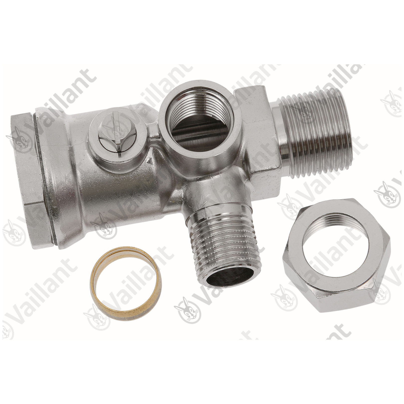 Vaillant Wartungshahn D Rp 3-4 Anschlusskonsole Installations-Set 0020224253