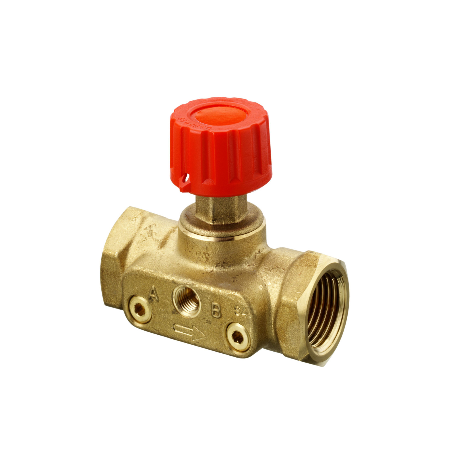 Danfoss Strangabsperr- und Messventil ASV-M15 PN16 Rp 1/2 KVS 1.6 Messing Hersteller-Artikelnummer 003L7691