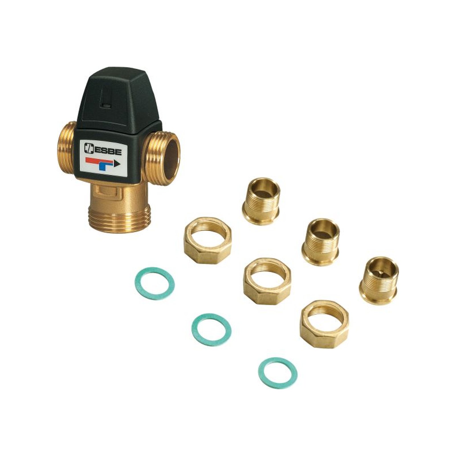 Buderus Trinkwassermischer TWM DN20 30-70 C Thermostat R3/4 Verbrühschutz 7735600273