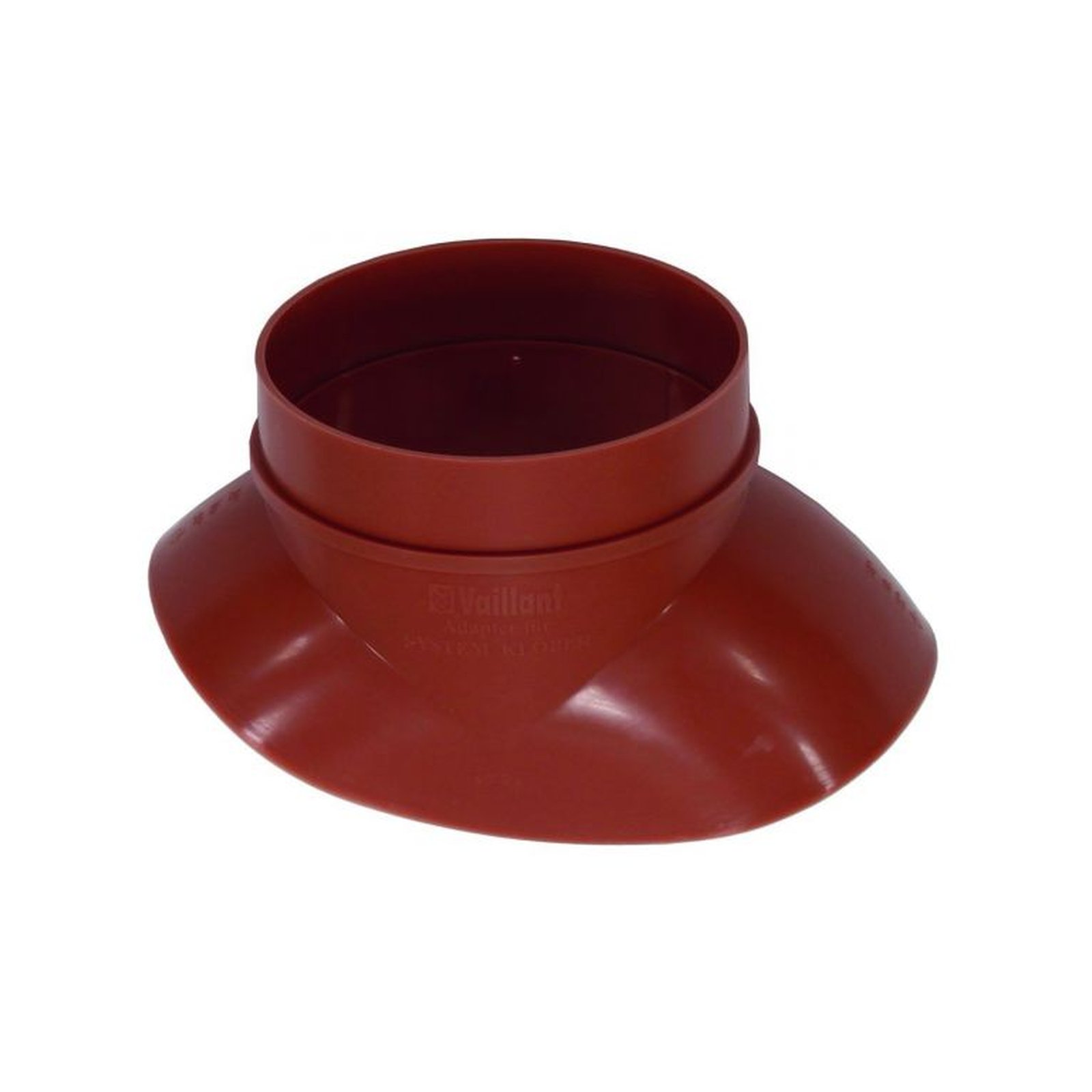 Vaillant Adapter Abgassystem 20-50 Grad Klöber Grundplatte KE rot DN60/100 DN80/125 009080