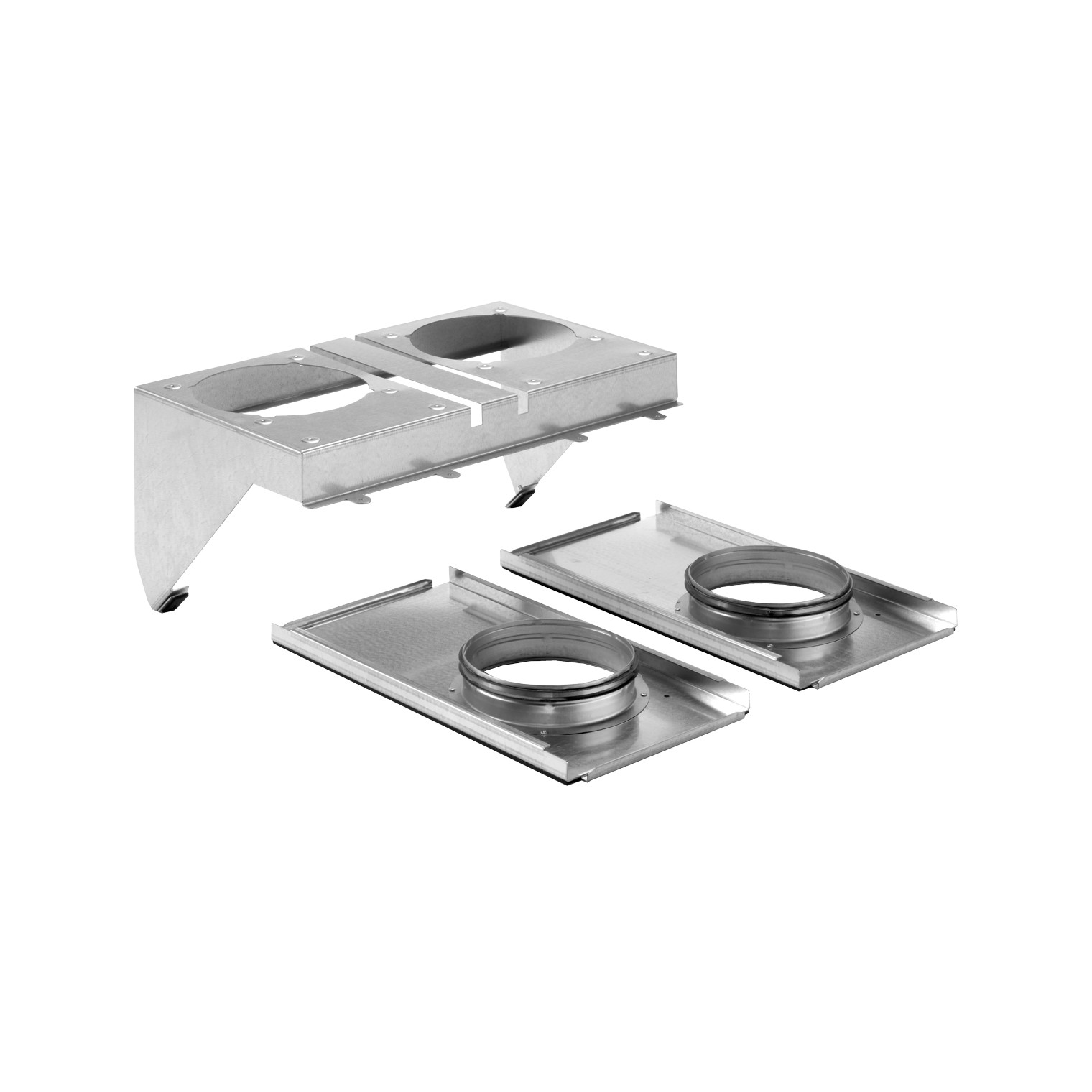Zehnder Montageset ComfoWell CW520 ComfoAir Q350 450 TR Stahlblech verzinkt 990323645