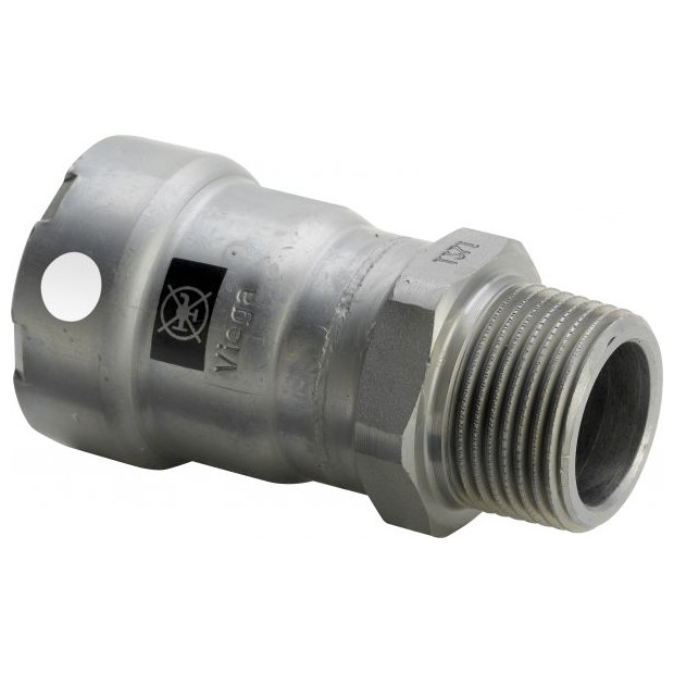 Viega Pressfitting Uebergangsstueck Megapress S 4311 11-4Zoll R11-4 Stahl Zn-Ni FKM SC-Contur 769611
