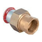 Geberit Pressfitting Mapress C-Stahl Übergangsverschraubung IG d35 Rp1-1-4 verzinkt 25307