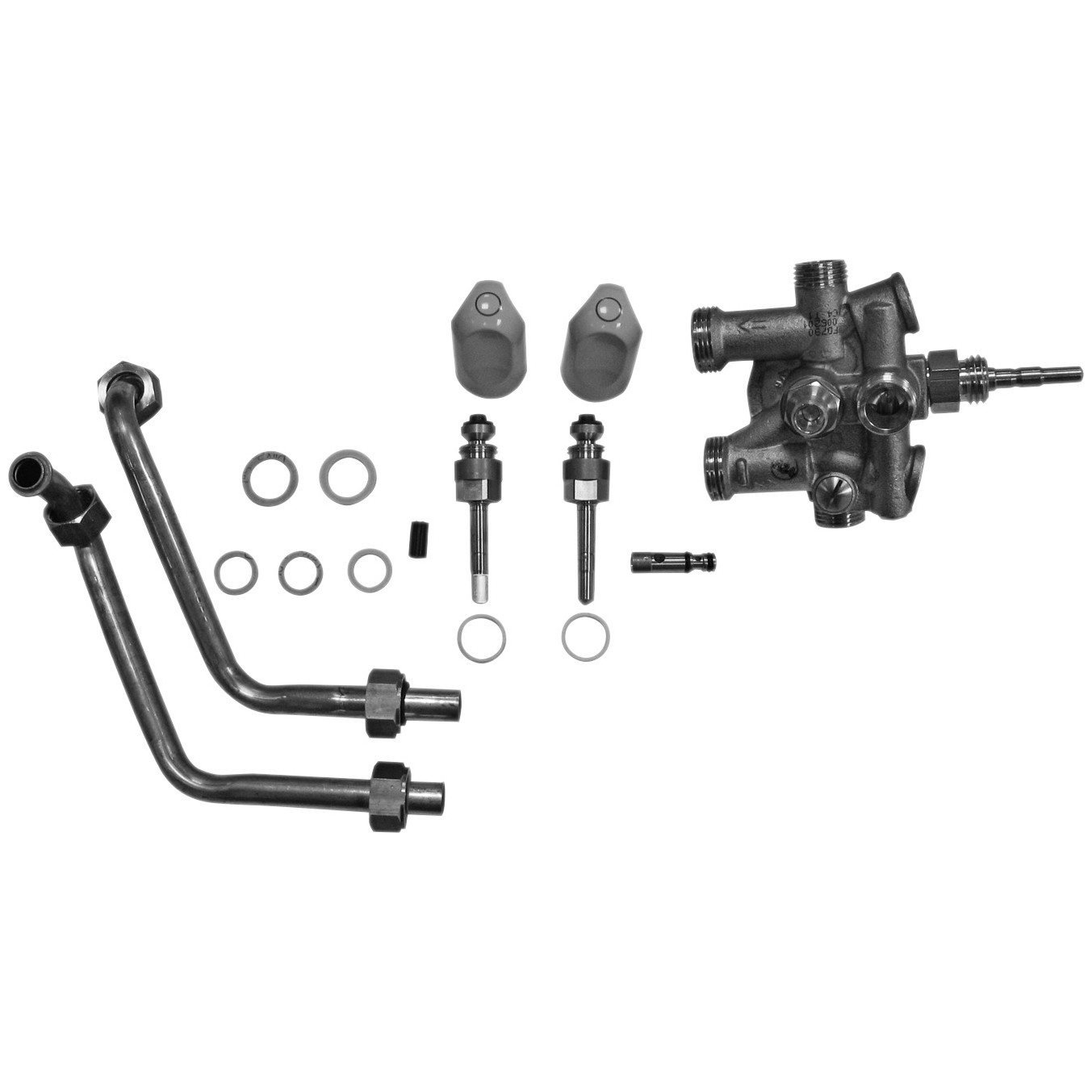 Junkers Wasserteil Ersatzteil Messing passend W350-1KD0B21 W275-1KD0B21 87070063300