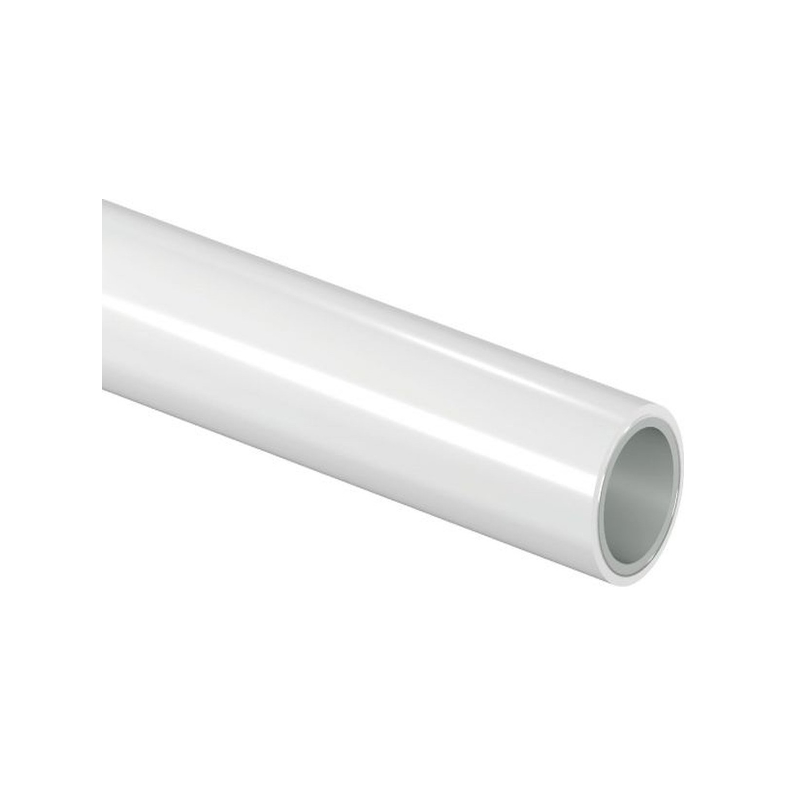 Uponor MLC Rohr weiß S Ø50mm x 4,5mm PE-RT Mehrschichtverbundrohr 5m DVGW 1013449