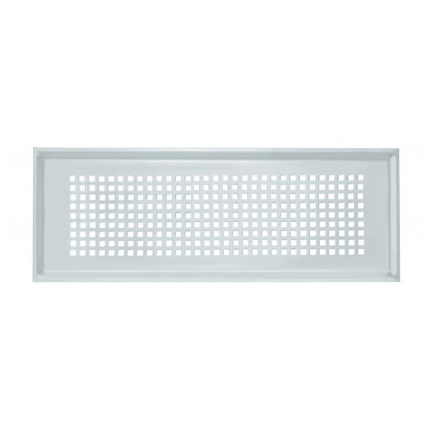 Zehnder Design-Abdeckgitter ComfoGrid Torino CLF 350x130 mm Edelstahl 990322085