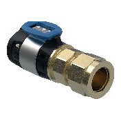 Geberit FlowFit Übergang Klemmringverschraubung Siliziumbronze d20-d15 Pressindikator 620681001