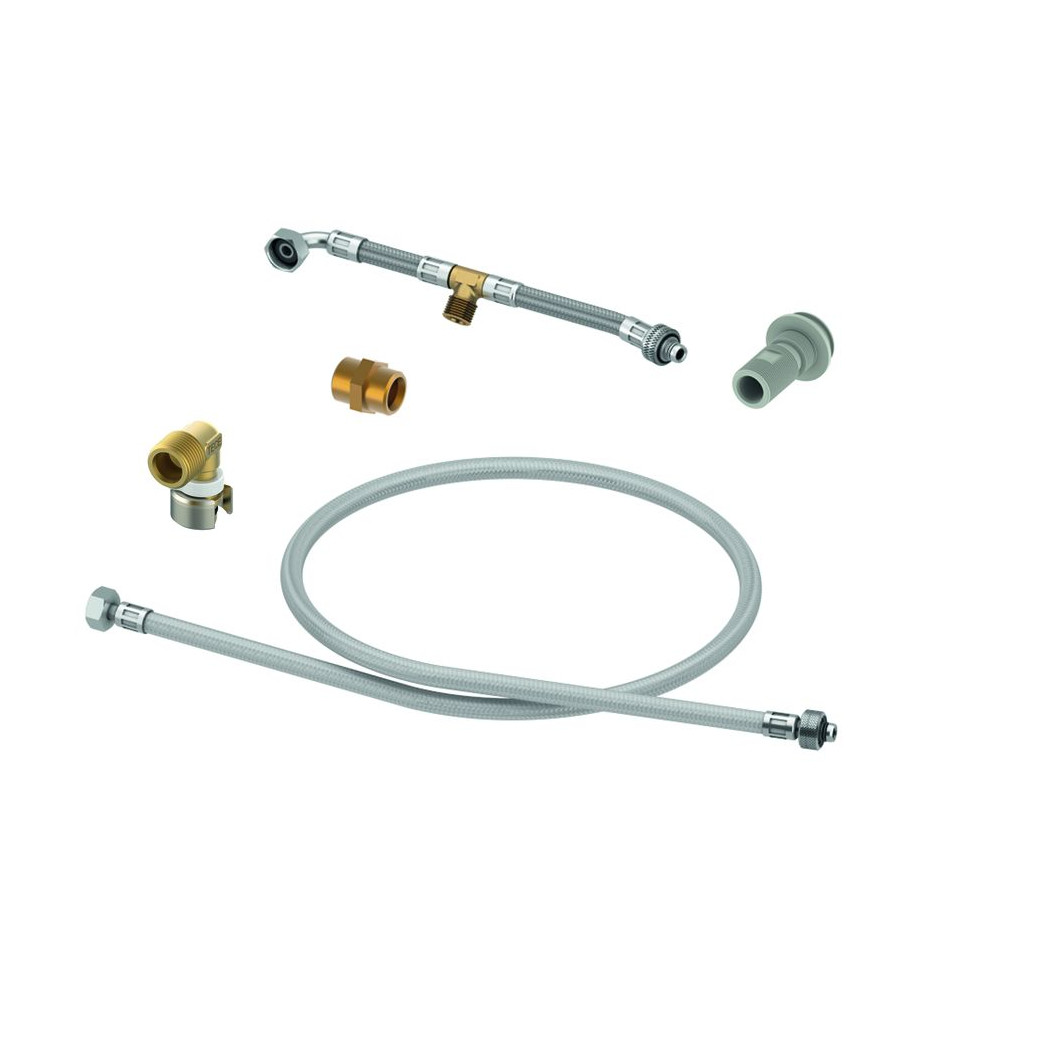 TECE Feinbauset Dusch-WC Modul 112 cm TECEprofil universell Anschlussset Hersteller-Artikelnummer 9880052