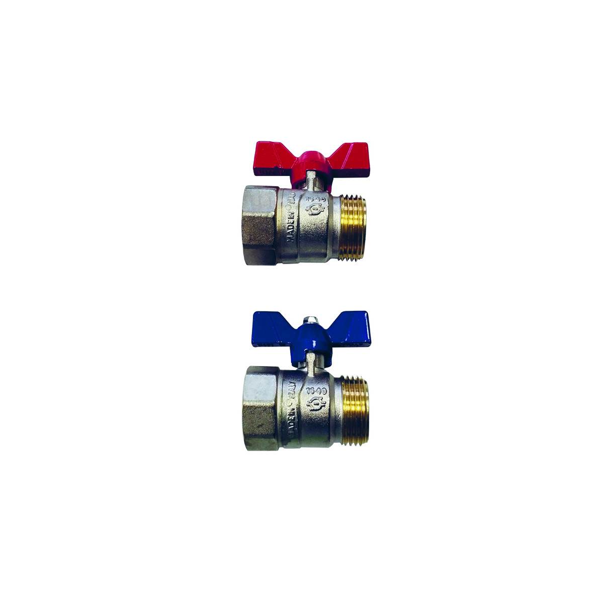 Purmo Kugelventilset TempCo Durchgang 1-Zoll 1-Zoll FFJAMVNP44F44H5