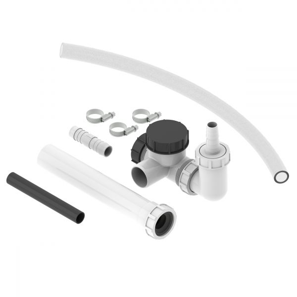 Zehnder Trockensiphonset ComfoAir 160 180 200 225 Kunststoff HDPE weiss 990201331