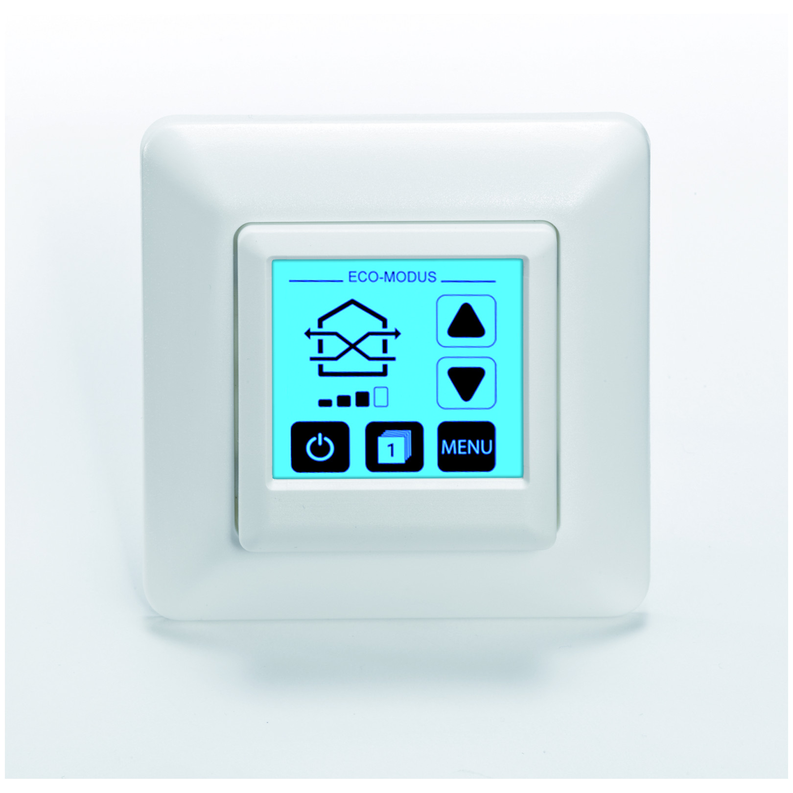 Zehnder Bedieneinheit TFT Twin40 Touchsteuerung LCD Display 4 Leistungsstufen 527006440