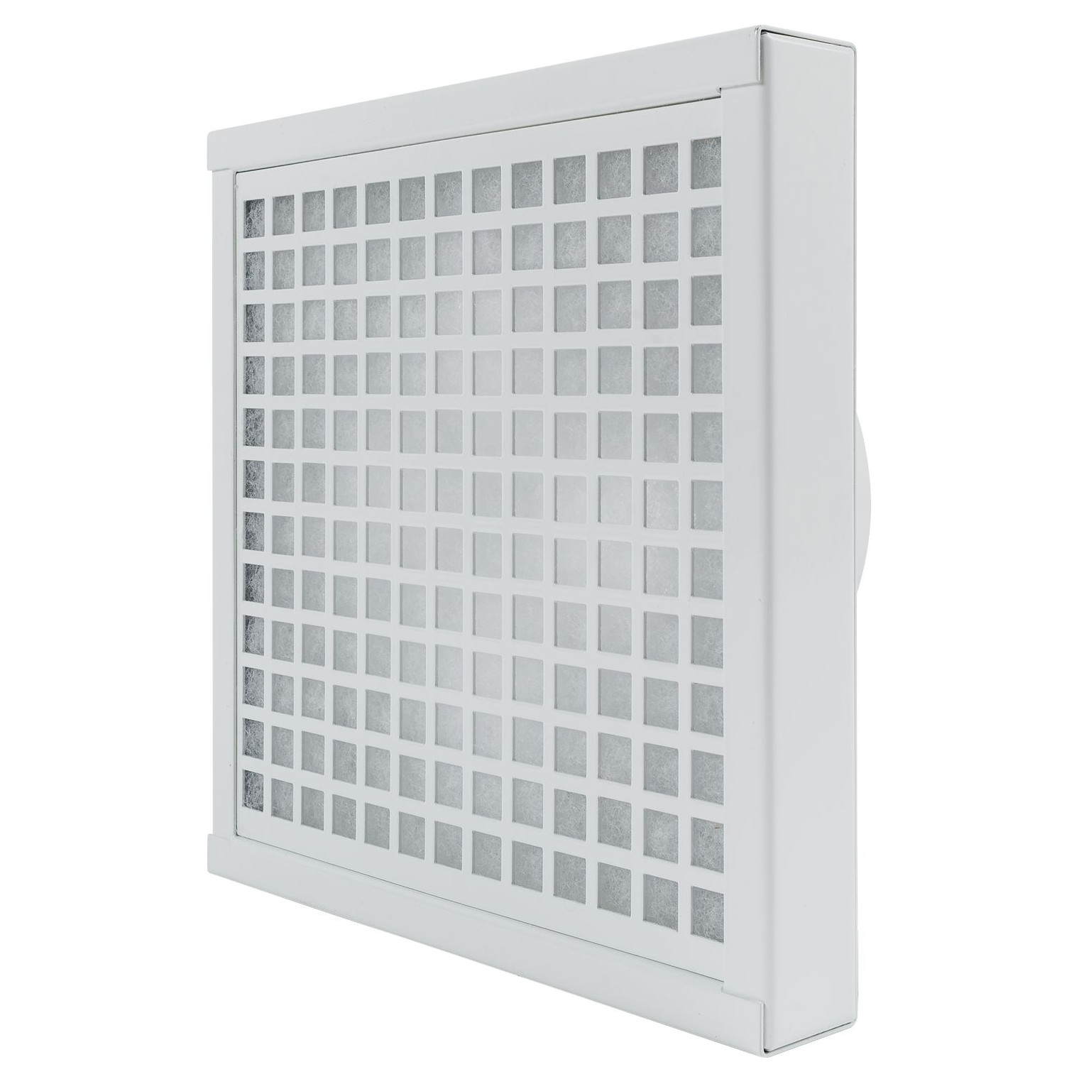 WOLF Küchen-Abluftventil CWL Fettfilter G3 RAL9010 DN125 quadratisch Kunststoff 2575834