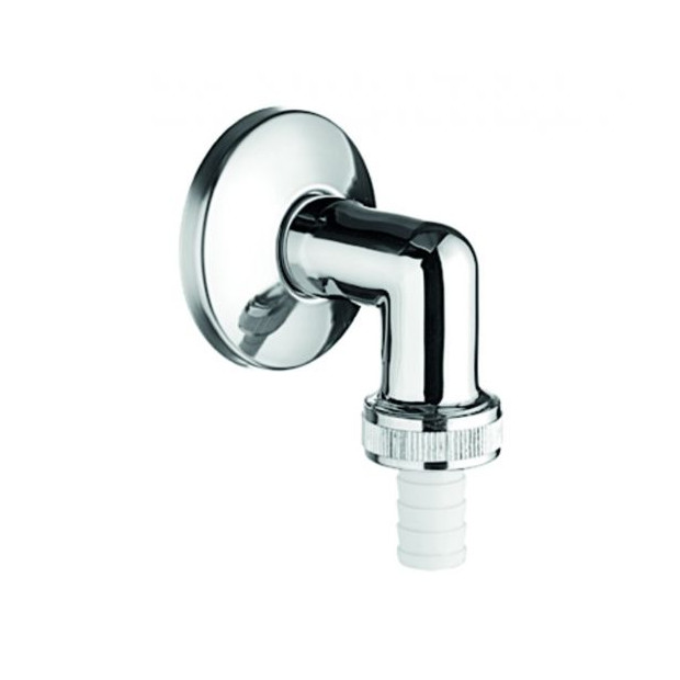 SCHELL Anschlussbogen Rosette ASAG DN 15 G 1-2 AG chrom Messing Schlauchverschraubung 248370699