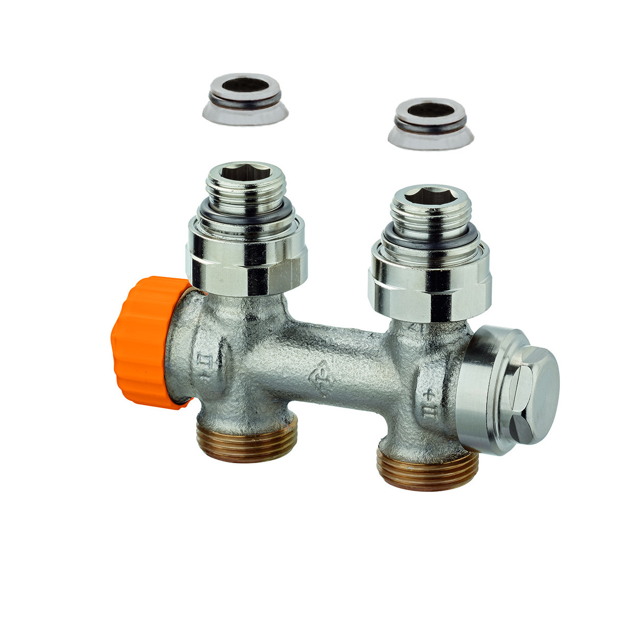 IMI Heimeier Multilux V Eclipse 3865-02.000 Thermostat-Ventilunterteil Durchgangsform automatische Durchflussregelung G-3/4 Rp-1/2