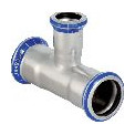 Geberit Mapress Edelstahl T-Stück reduziert d22-15-22 CIIR-Dichtring Pressindikator 31206