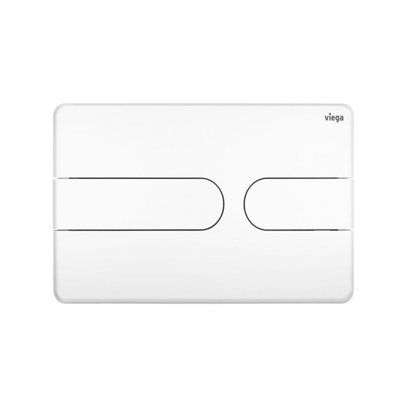 Viega WC Betätigungsplatte VfS 23 8613.1 Kunststoff weiß alpin 2-Mengen-Spültechnik 773151