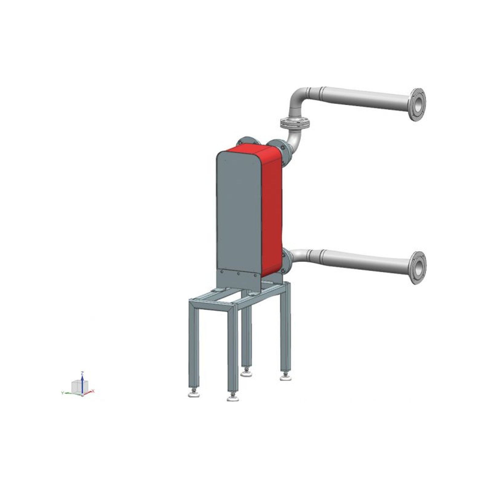 Bosch hydraulische Systemtrennung HY-S10 DN 65 2x75 kW Isolierung 7736604082